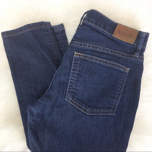 FOSSIL Dark Skinny Jeans-Size 26 - Picture 5 of 7